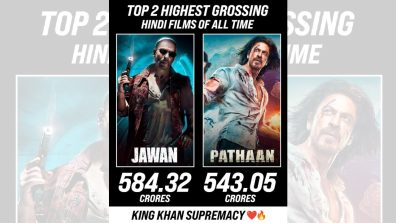 The TOP TWO HIGHEST GROSSERS OF ALL TIME NOW BELONG TO SHAH RUKH KHAN