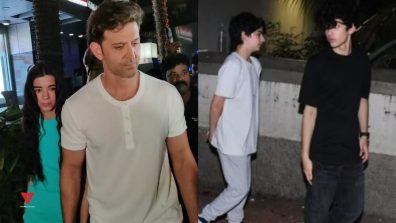 Viral Video! Hrithik Roshan-Saba Azad go on day out with Hrehaan and Hridaan