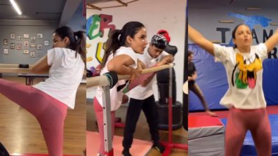 Watch: Jasmin Bhasin On Mission To Make Herself Flexible And Fit