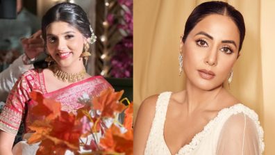 YRKKH Divas Pranali Rathod And Hina Khan Teach To Be Elegant In Saree For Every Occasion [Photos]