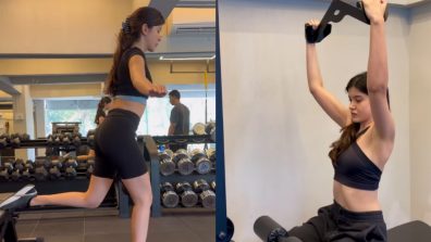 A look into Shanaya Kapoor mid-week ‘hustle’ at the gym [Video]