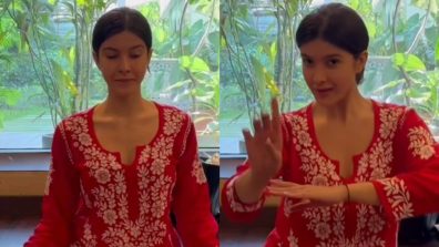 Aadayein that can kill! Shanaya Kapoor steals it with her classical dance gesture [Video]