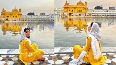 Aditi Bhatia visits the Golden Temple ahead of her birthday