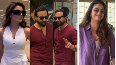 Airport Fashion Look: Urvashi Rautela, Keerthy Suresh To Saif Ali Khan Embrace Comfort Style