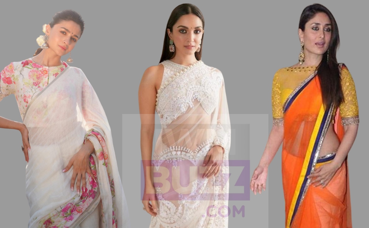 Alia Bhatt, Kiara Advani & Kareena Kapoor: Bollywood divas’ go-to boat neck designs for sarees 859501