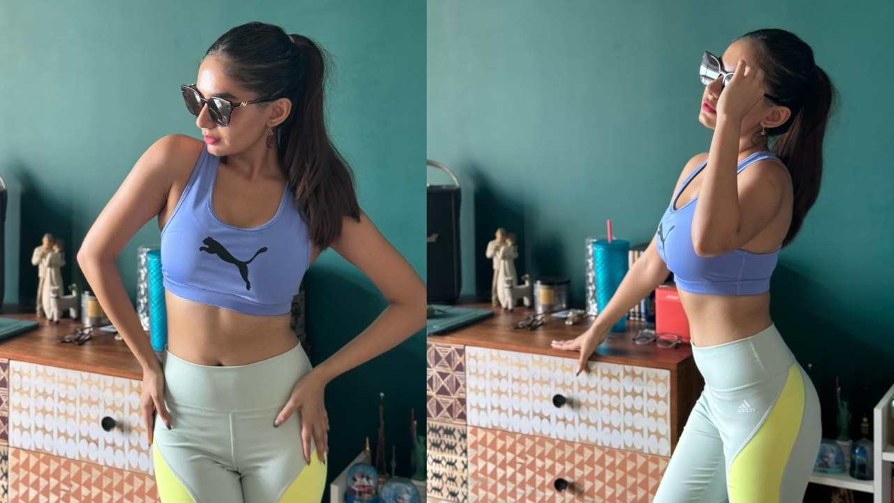 Anushka Sen nails weekend vibes with stylish gym look 861455