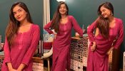 Anushka Sen’s Pink Chikankari Sharara Set Is A Perfect Ensemble For Navratri Night, See Photos