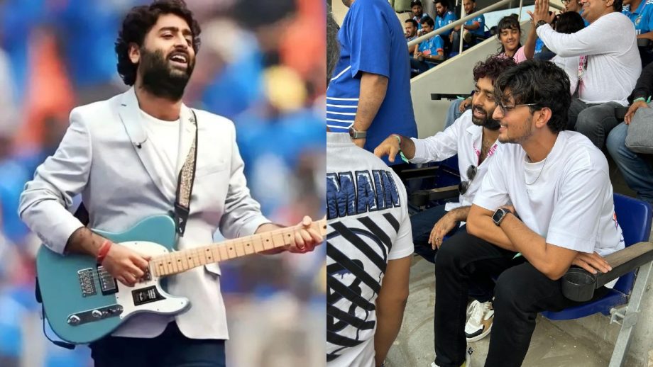 Arijit Singh And Darshan Raval Enjoy India VS Pakistan Match In Stadium, Fans Awestruck 861459