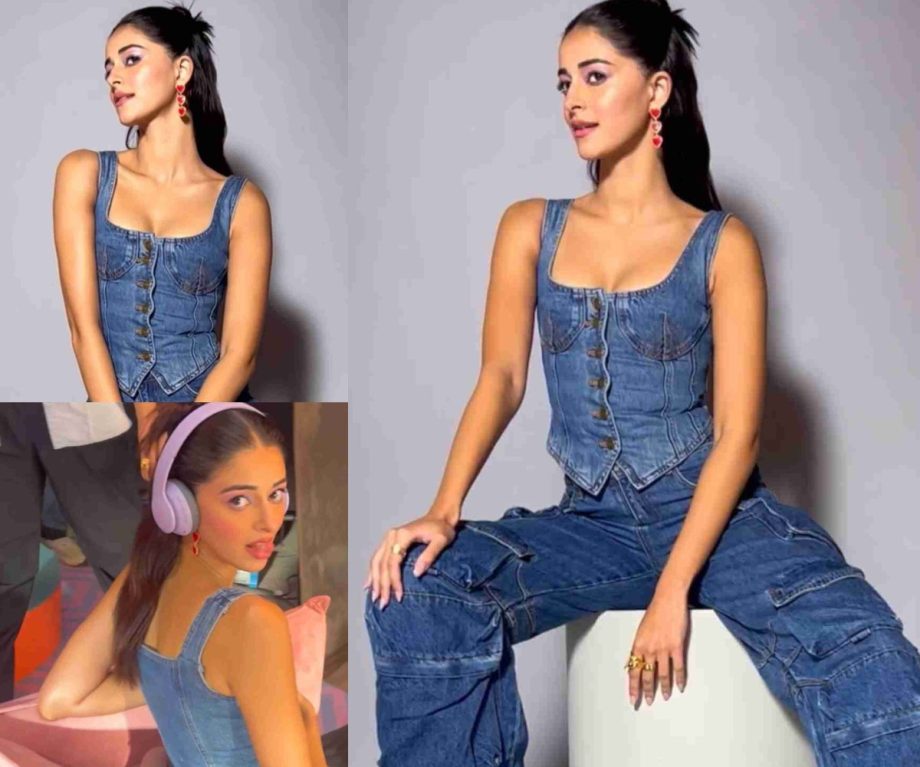 Avneet Kaur, Deepika Padukone To Ananya Panday: Be Darling In Denim Style; Tube Top-Jacket 860137