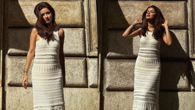 Avneet Kaur explores streets of Via dei Condotti in white crochet dress, see photos