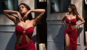 Avneet Kaur sets Instagram on fire in her sizzling red cut-out gown