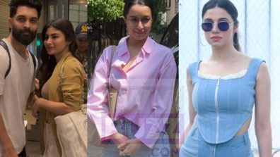 B-town celebs spotted in style! Ft. Divya Khosla Kumar, Mouni Roy & Shraddha Kapoor [Photos]