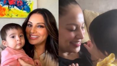 “Baby chatterbox…just like mama,” Bipasha Basu cuddling with her daughter is too cute to handle [Video]