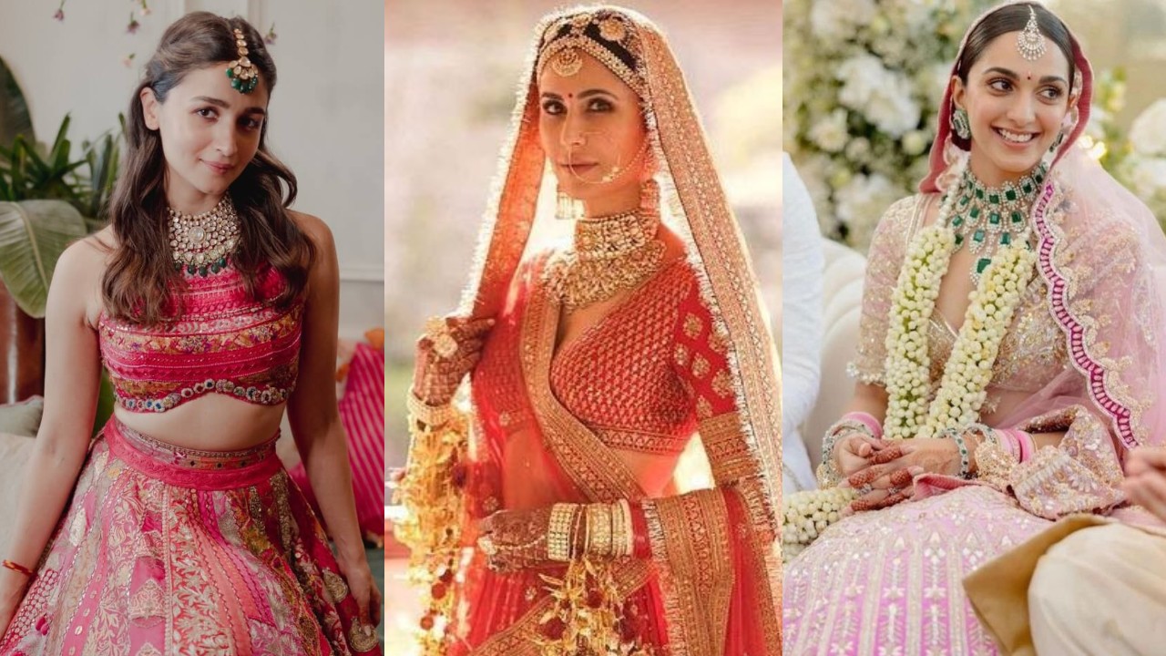 Be Dreamy Bride In Wedding Lehenga: Kiara Advani, Alia Bhatt, And Katrina Kaif 860874