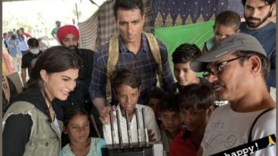 “Best part of my day,” Jacqueliene Fernandez drops BTS photo from ‘Fateh’ sets with Sonu Sood