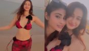 BFFs on Beach! Mouni Roy & Disha Patani turn up sass in bikini sets [Video]