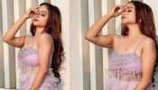 Bigg Boss queen Manisha Rani tiptoes in lavender ruffle gown, fans go gaga [Photos]