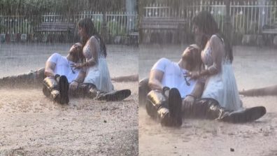 Chemistry is on fire! Parth Samthaan & Manisha Rani shoot in the rain [New Music Video Alert]