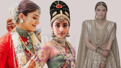 Curl your big day with these bridal jewellery sets: Nayanthara, Trisha Krishnan & Hansika Motwani’s picks