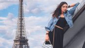 Deepika Padukone keeps it chic in black midi dress & denim jacket [Photo]