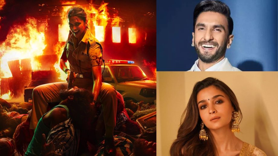 Deepika Padukone Unveils 'Lady Singham' Avatar From 'Singham Again,' Ranveer Singh-Alia Bhatt React 861624