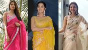 Elevate corporate parties with organza sarees! Anupama Parameswaran, Kajal Aggarwal & Pooja Hegde’s favourites