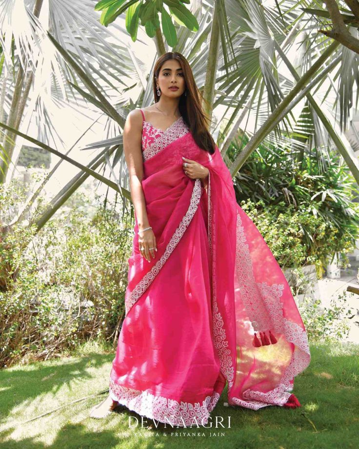 Elevate corporate parties with organza sarees! Anupamaa Parameswaran, Kajal Aggarwal & Pooja Hegde's favourites 860776