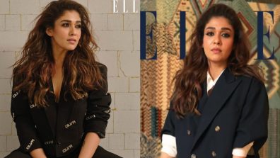 Fashion Dynamo: Nayanthara keeps it cheeky in formal black jacket and boots [Photos]