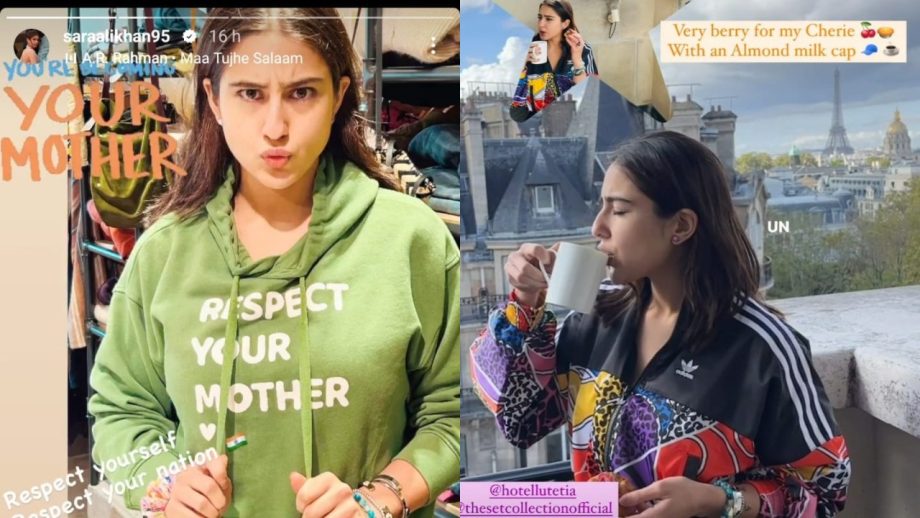 From Almond milk to fashion spree: Take a look at Sara Ali Khan’s Paris getaway 858176