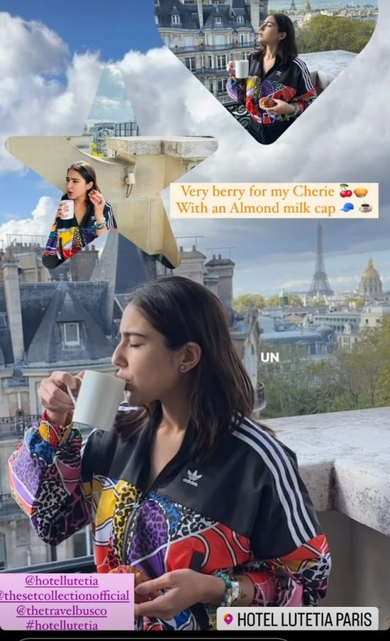 From Almond milk to fashion spree: Take a look at Sara Ali Khan’s Paris getaway 858173