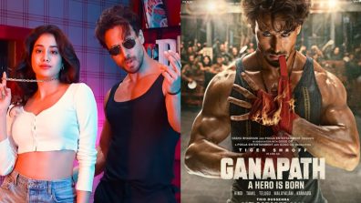 Ganapath fever continues to rise as Tiger Shroff and Janhvi Kapoor groove on the chartbuster track Hum Aaye Hain