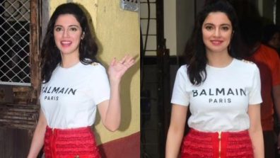 Get That ‘Cute Girl’ Vibe Like Divya Khosla Kumar In Top And Skirt, See Photos