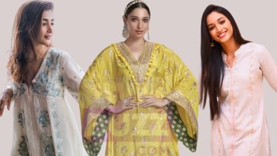 Go trendy with Srinidhi Shetty, Tamannaah Bhatia, and Pooja Hegde’s front kurti neck designs