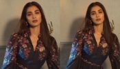 Gorgeous! Pooja Hegde is all set for a windy Autumn season in black floral mini dress