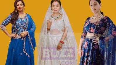 Hairstyles For Lehengas From Sunidhi Chauhan, Neha Kakkar, And Shreya Ghoshal