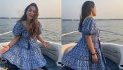Hilarious! Hina Khan does the ‘just looking like a wow’ trend on her yacht ride