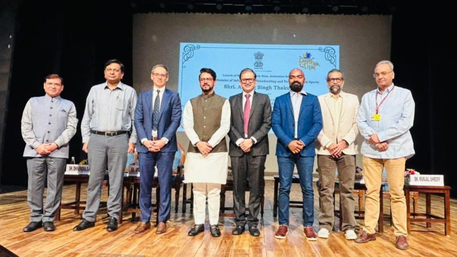 Hon’ble Minister Anurag Thakur unveils trailer for animated series "Bharat Hain Hum" about India's freedom fighters. 860454