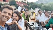 Hrithik Roshan And Deepika Padukone’s Coffee Break Pose From The Sets Of Fighter; Check Here