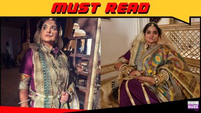 I am happy that I have this vintage look as Rajmata Durgavati in Dhruv Tara: Indira Krishna