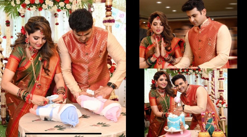 In Photos: Sugandha Mishra And Dr. Sanket Bhosale's Maharashtrian Baby Shower 865322