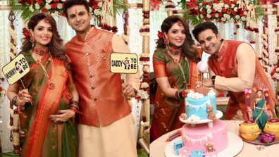 In Photos: Sugandha Mishra And Dr. Sanket Bhosale’s Maharashtrian Baby Shower