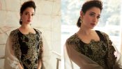 In Photos: Tamannaah Bhatia turns muse in black embellished ethnic gown