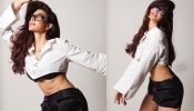 Jacqueliene Fernandez scores sensuality high in crop white shirt and black shorts [Photos]