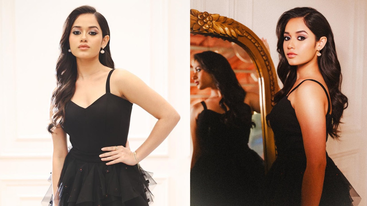 Jannat Zubair Looks Drop-Dead Gorgeous In Black Ruffle Gown 859001