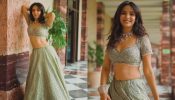 Jasmine Bhasin turns muse in mint green embellished lehenga choli [Watch]