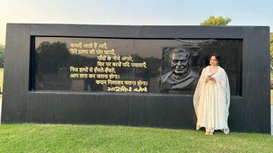 Kangana Ranaut aka Tejas Gill Honors the Man Behind the Iconic Tejas Fighter Jet Name, Atal Bihari Vajpayee at his Memorial