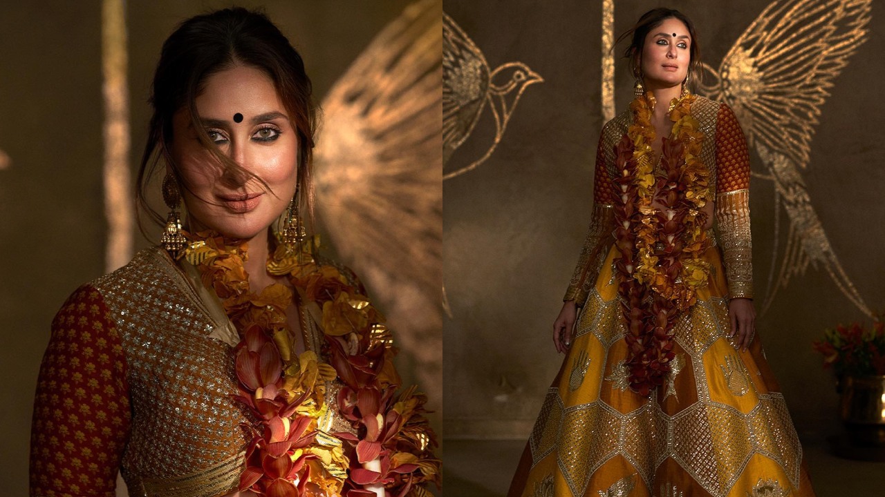 Kareena Kapoor is beauty to behold in designer heavy motif lehenga [Photos] 862812