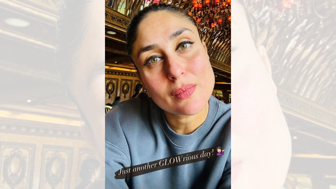 Kareena Kapoor’s filter-free face in latest selfie is new definition of ‘glowing,’ Check out 860931