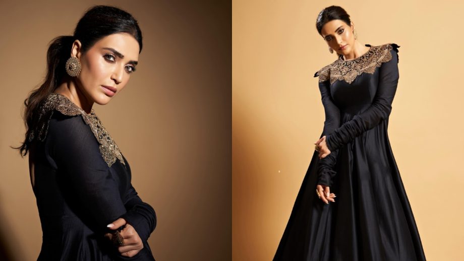 Karishma Tanna’s show-stopping Rs. 110,000 black Anarkali grabs spotlight at MAMI 865039