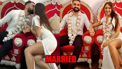 Krissann Barretto gets married to Nathan Karamchandani in court, see wedding video